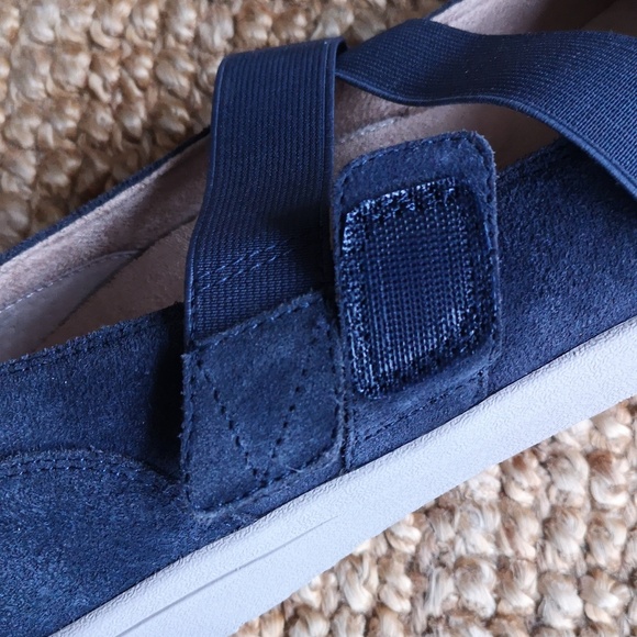 Vionic blue suede flats - Picture 6 of 13